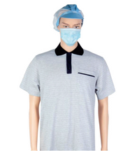 LN-1560108 Yıkanabilir Anti-statik ESD Polo T-shirt Unisex Anti-statik Giysiler