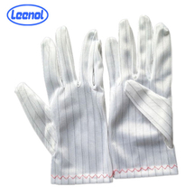 Elektronik Atölyeler için ESD Polyester Eldivenlerde LN-8001 Antistatik Eldivenler Kullanılıyor